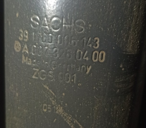 MERCEDES-BENZ Actros MP2 MP3 0073260400 SACHS 131852 - Amortisseurs pour Camion: photos 2 MERCEDES-BENZ Actros MP2 MP3 0073260400 SACHS 131852 - Amortisseurs pour Camion: photos 2