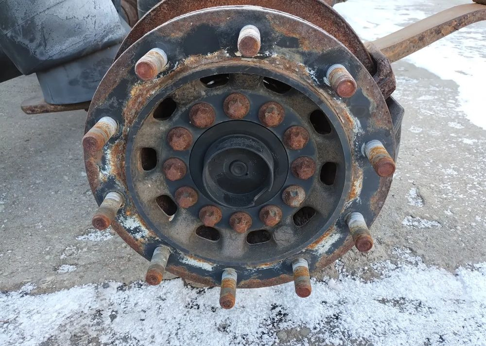 OŚ SCHMITZ AW430 SCB9010/10 CARGOBULL PÓŁRESOR PIASTA RURA RESOR ZACISK HAMULCOWY CZĘŚCI - Essieu et pièces pour Remorque: photos 2 OŚ SCHMITZ AW430 SCB9010/10 CARGOBULL PÓŁRESOR PIASTA RURA RESOR ZACISK HAMULCOWY CZĘŚCI - Essieu et pièces pour Remorque: photos 2