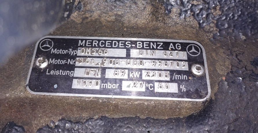 SILNIK Mercedes OM 366 Machine, Crane - Moteur et pièces pour Autre matériel: photos 4 SILNIK Mercedes OM 366 Machine, Crane - Moteur et pièces pour Autre matériel: photos 4