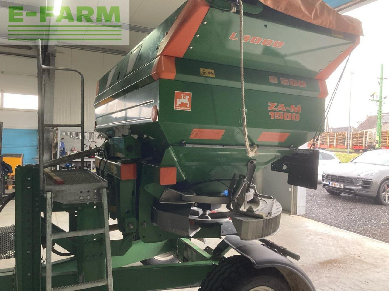 Amazone ZAM Profis 1500 - Distributeur d'engrais: photos 1 Amazone ZAM Profis 1500 - Distributeur d'engrais: photos 1