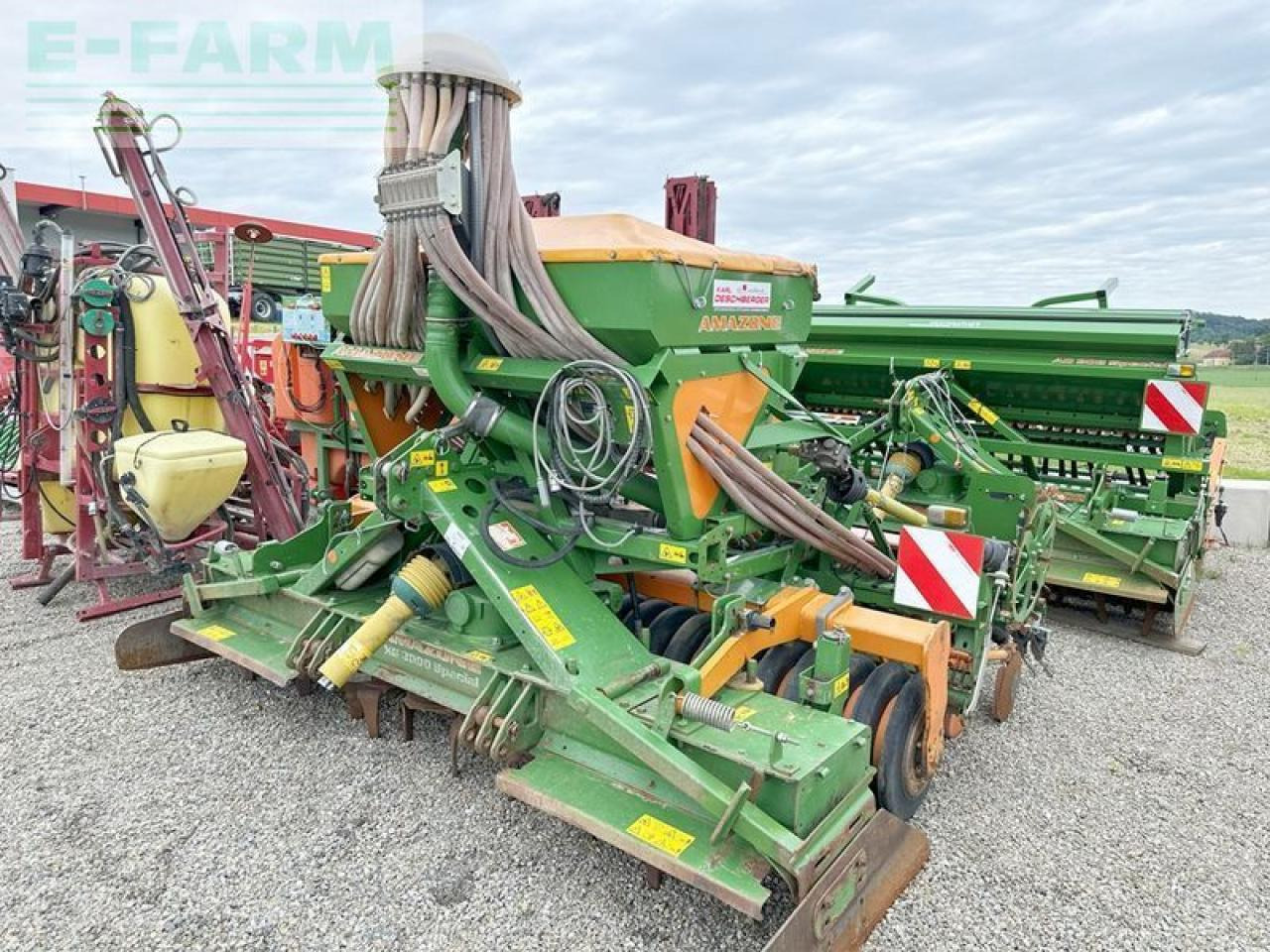 Amazone kg 3000 / ad-p 303 säkombination pneum. - Combiné de semis: photos 1 Amazone kg 3000 / ad-p 303 säkombination pneum. - Combiné de semis: photos 1