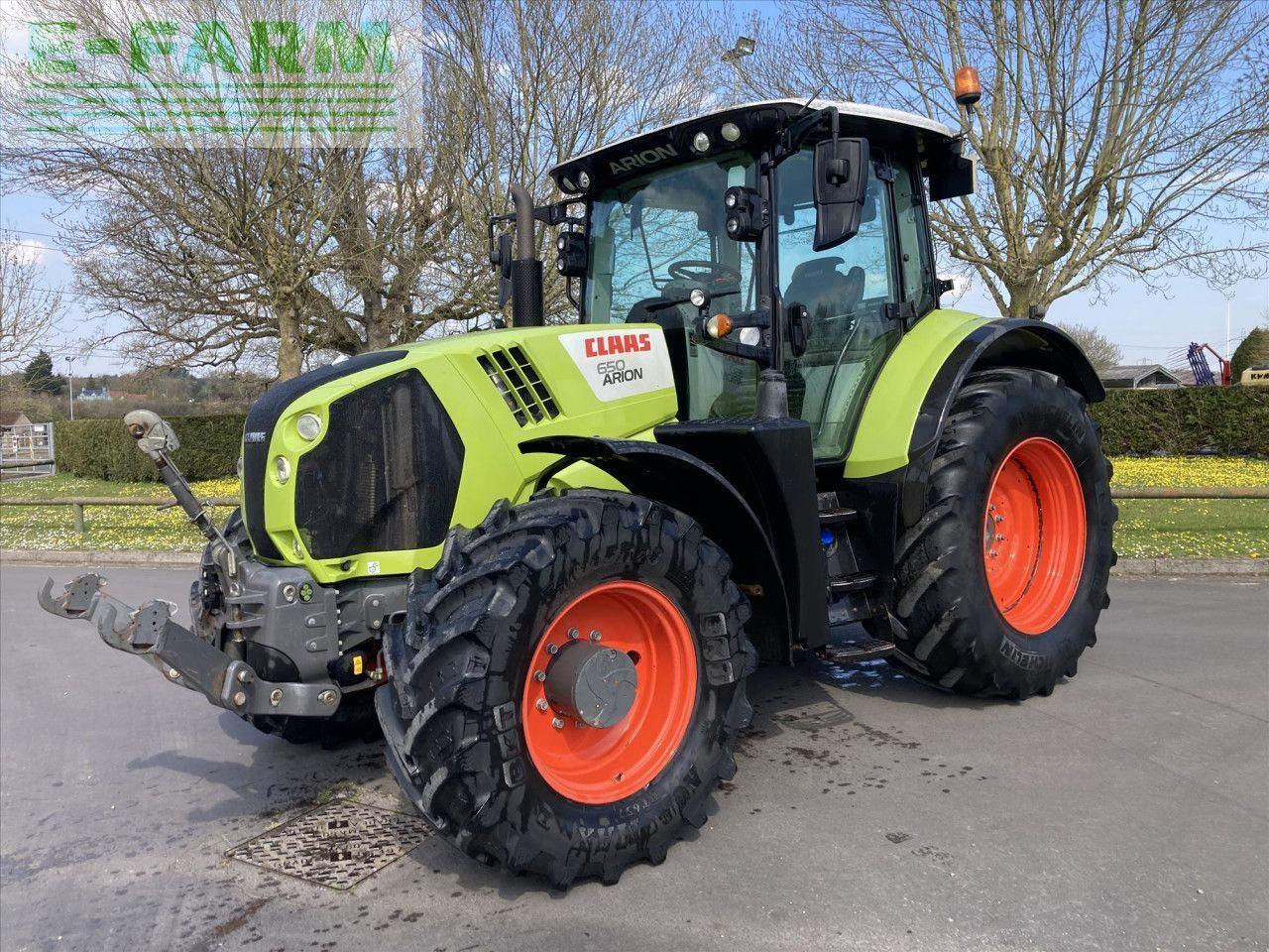 CLAAS ARION 650 T4I CIS 50K CIS - Tracteur agricole: photos 1 CLAAS ARION 650 T4I CIS 50K CIS - Tracteur agricole: photos 1