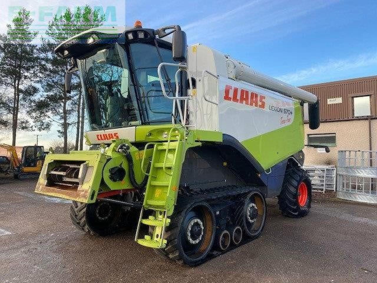 CLAAS LEXION 570+ - Moissonneuse-batteuse: photos 2 CLAAS LEXION 570+ - Moissonneuse-batteuse: photos 2