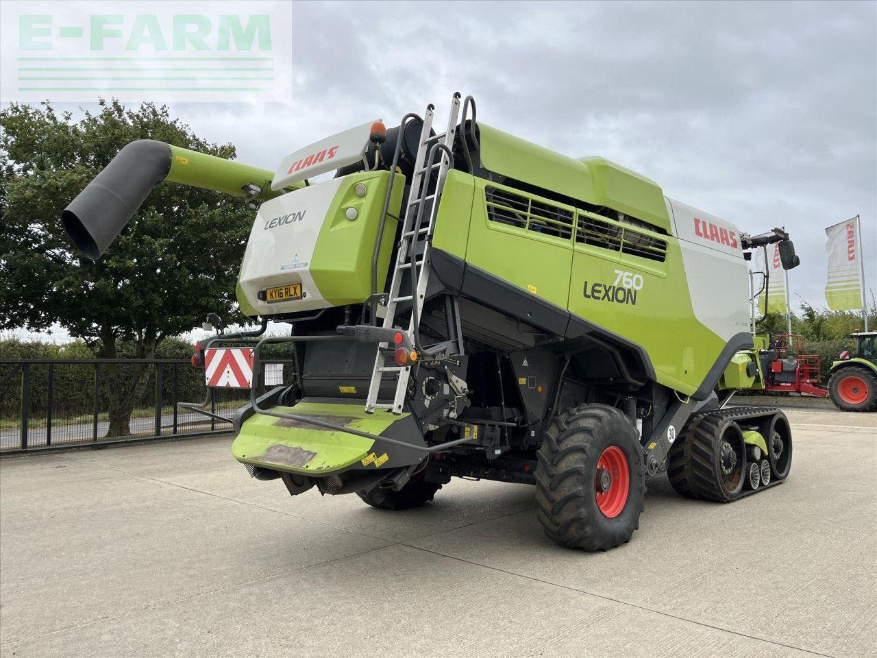 CLAAS LEXION 760TT - Moissonneuse-batteuse: photos 5 CLAAS LEXION 760TT - Moissonneuse-batteuse: photos 5