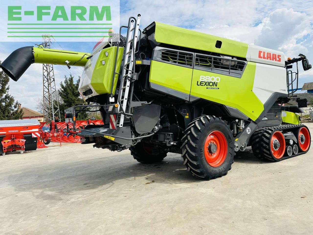 Moissonneuse-batteuse CLAAS LEXION 8800 TT E5: photos 13