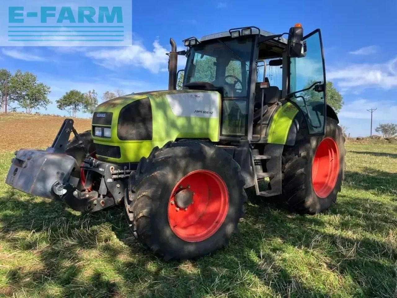 CLAAS ares 656 rz RZ - Tracteur agricole: photos 2 CLAAS ares 656 rz RZ - Tracteur agricole: photos 2
