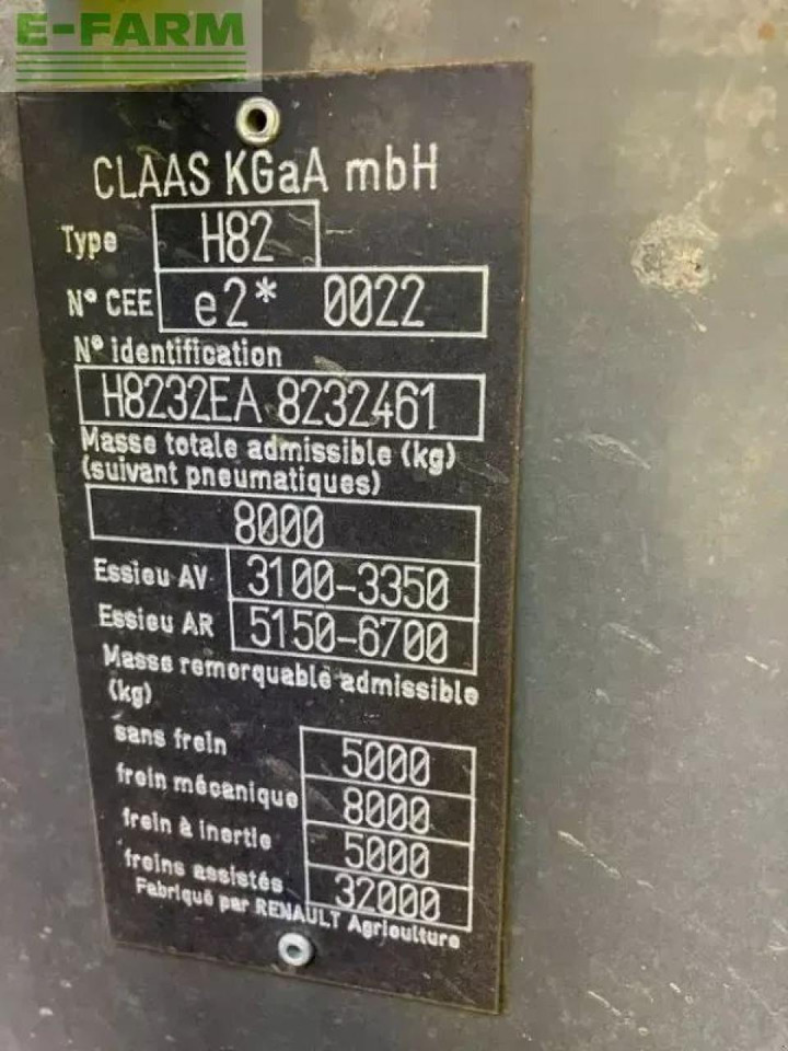 CLAAS ares 656 rz RZ - Tracteur agricole: photos 4 CLAAS ares 656 rz RZ - Tracteur agricole: photos 4