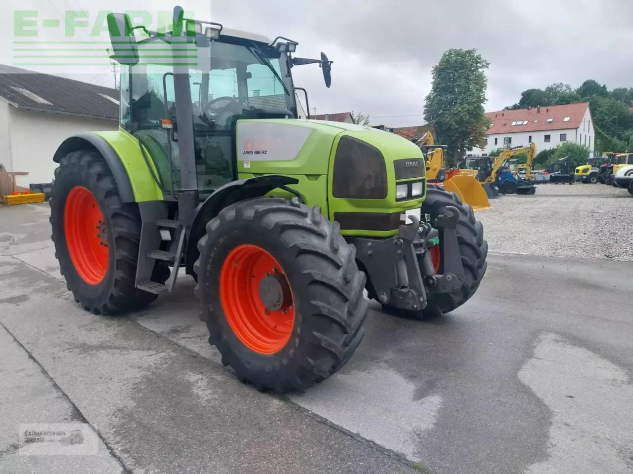 CLAAS ares 816 rz RZ - Tracteur agricole: photos 4 CLAAS ares 816 rz RZ - Tracteur agricole: photos 4
