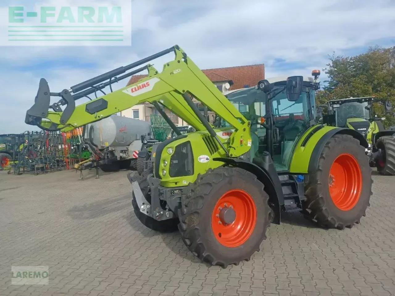 CLAAS arion 470 cis mit fl 120 c - Tracteur agricole: photos 1 CLAAS arion 470 cis mit fl 120 c - Tracteur agricole: photos 1