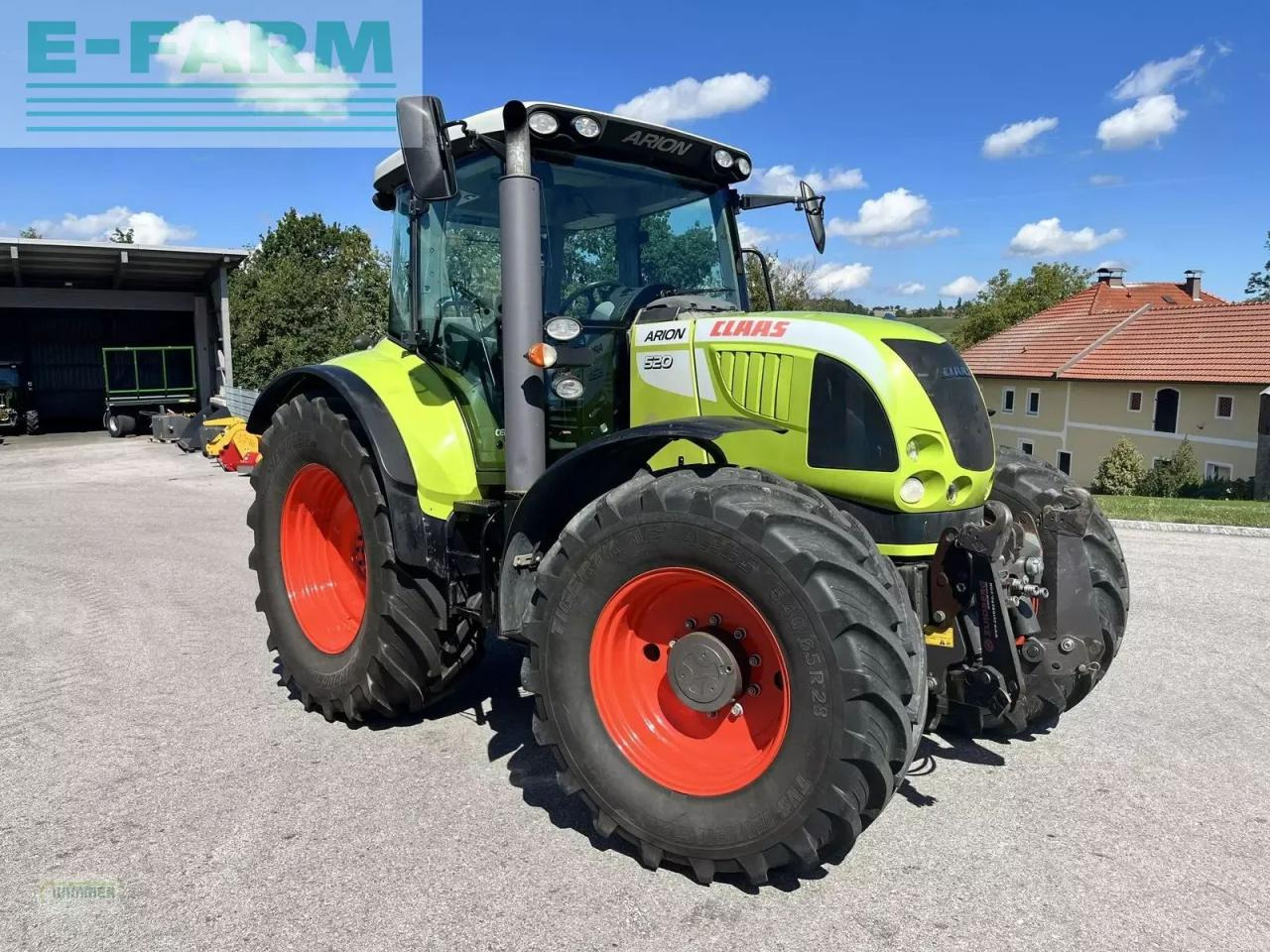 CLAAS arion 520 / lastschalt (gebrauchter arion 500) - Tracteur agricole: photos 2 CLAAS arion 520 / lastschalt (gebrauchter arion 500) - Tracteur agricole: photos 2