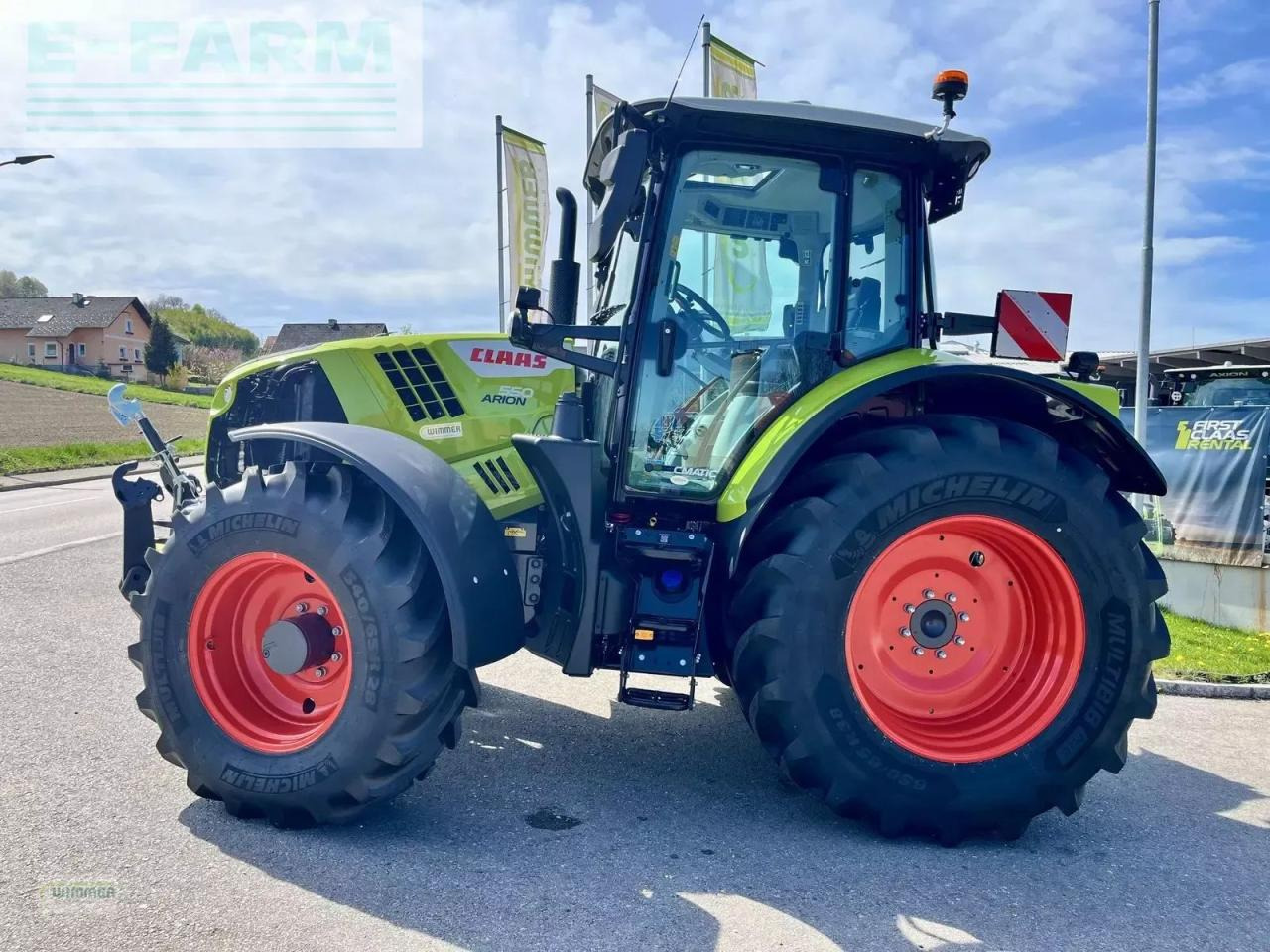 CLAAS arion 550 cmatic cbis CMATIC CEBIS - Tracteur agricole: photos 4 CLAAS arion 550 cmatic cbis CMATIC CEBIS - Tracteur agricole: photos 4