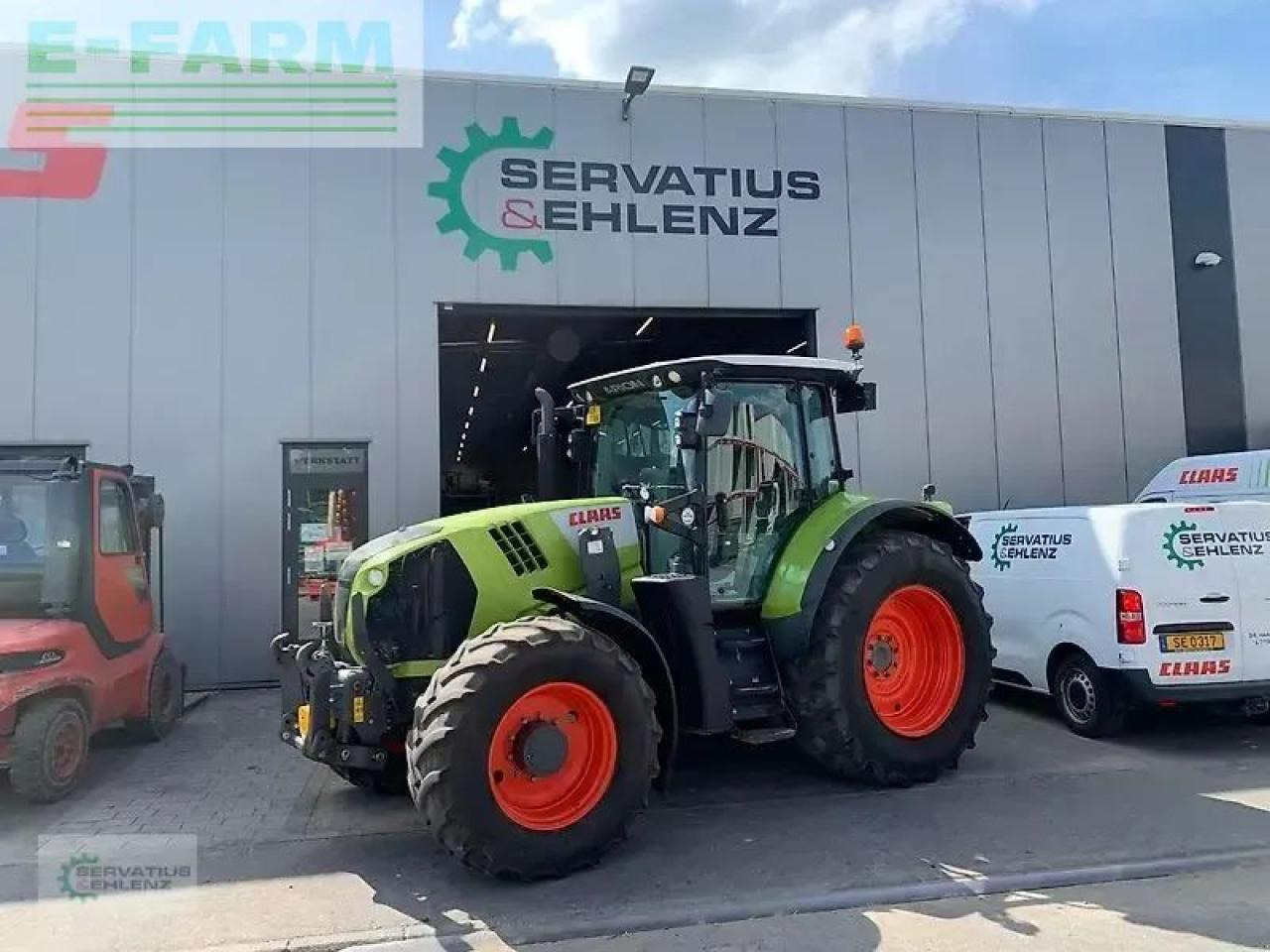 CLAAS arion 650 cebis hexa mit fronthydraulik + zapfwelle CEBIS - Tracteur agricole: photos 2 CLAAS arion 650 cebis hexa mit fronthydraulik + zapfwelle CEBIS - Tracteur agricole: photos 2