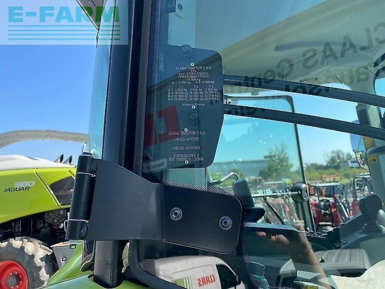 Tracteur agricole CLAAS arion 650 cmatic cis+ CMATIC CIS+: photos 11