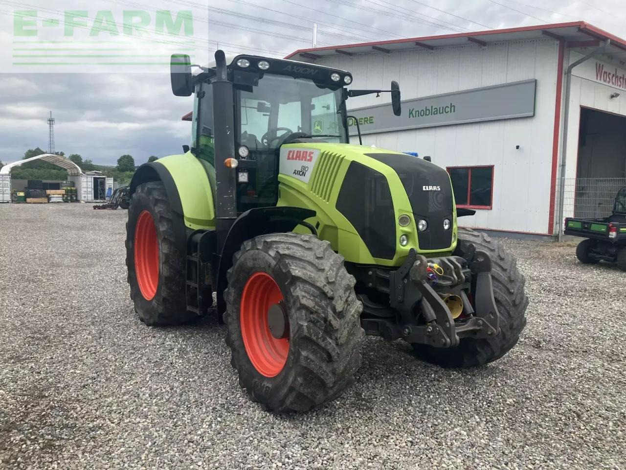 Tracteur agricole CLAAS axion 810 c-matic CMATIC: photos 7