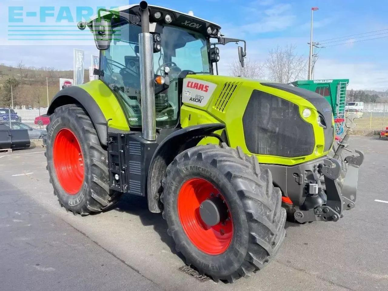 CLAAS axion 830 c matic cebis CMATIC CEBIS - Tracteur agricole: photos 1 CLAAS axion 830 c matic cebis CMATIC CEBIS - Tracteur agricole: photos 1