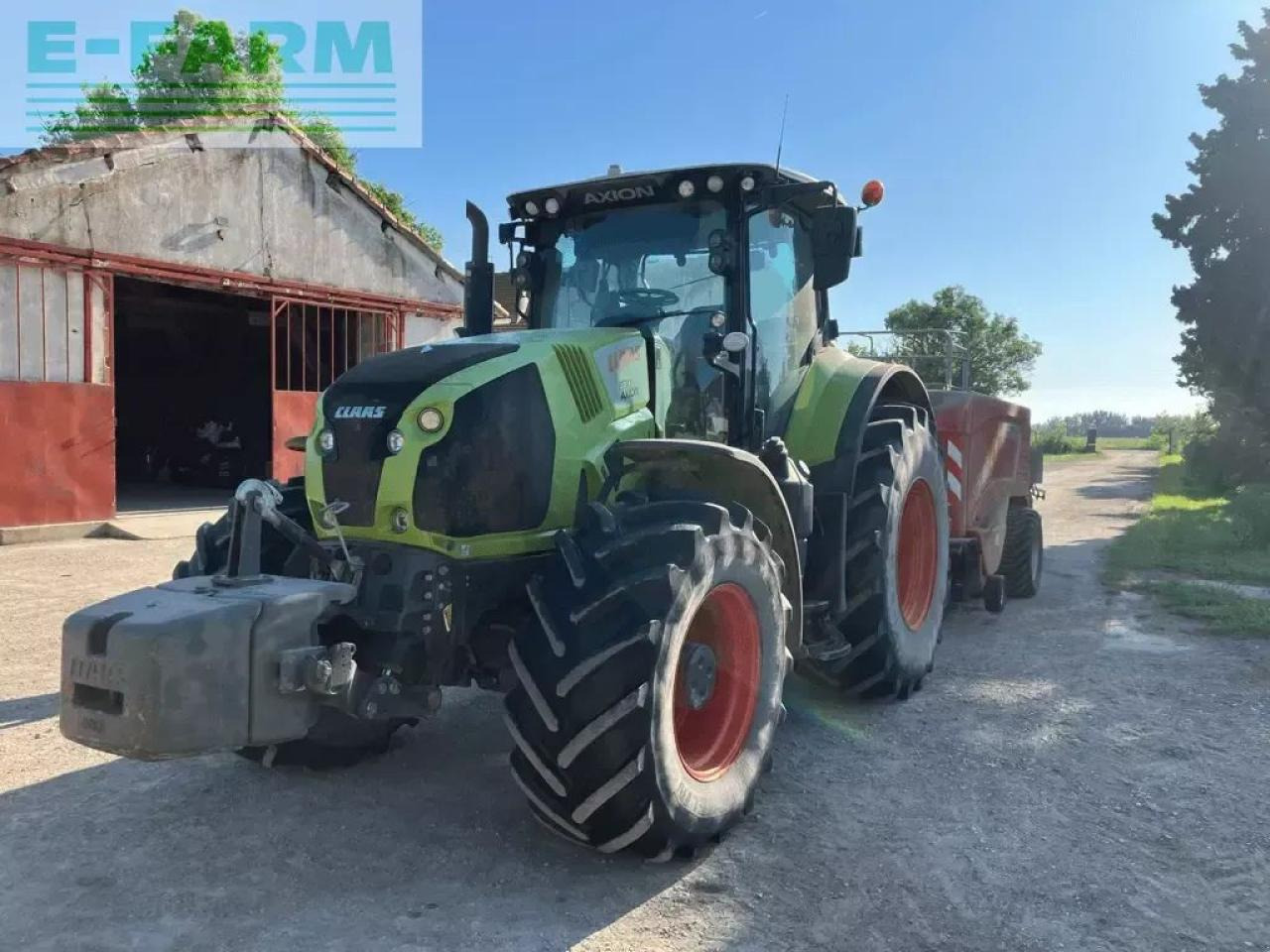 CLAAS axion 830 cmatic business CMATIC - Tracteur agricole: photos 1 CLAAS axion 830 cmatic business CMATIC - Tracteur agricole: photos 1