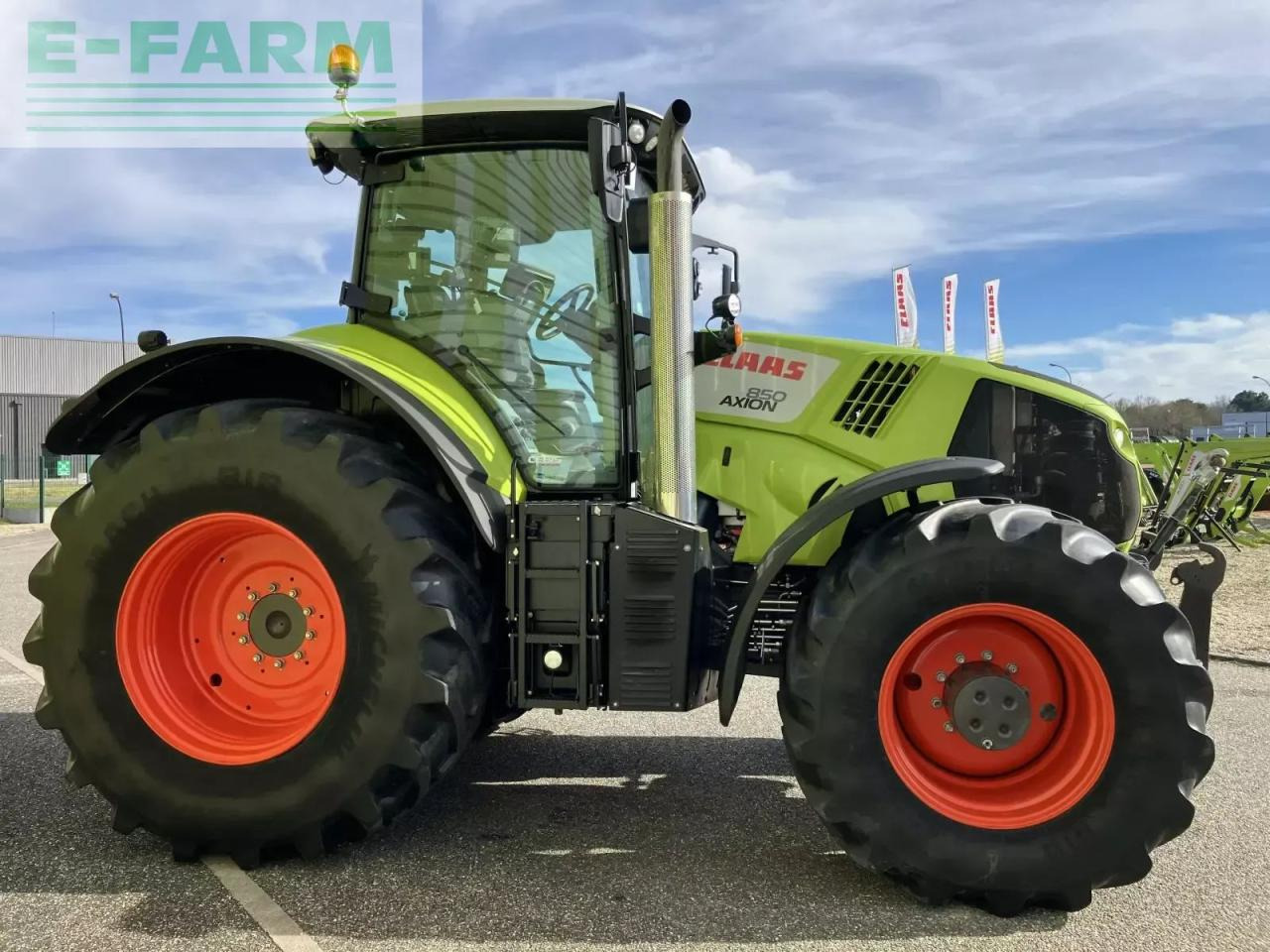 CLAAS axion 850 cebis + gps - Tracteur agricole: photos 4 CLAAS axion 850 cebis + gps - Tracteur agricole: photos 4