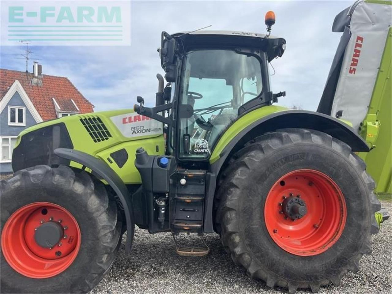 CLAAS axion 850 cmatic nye dæk CMATIC - Tracteur agricole: photos 3 CLAAS axion 850 cmatic nye dæk CMATIC - Tracteur agricole: photos 3