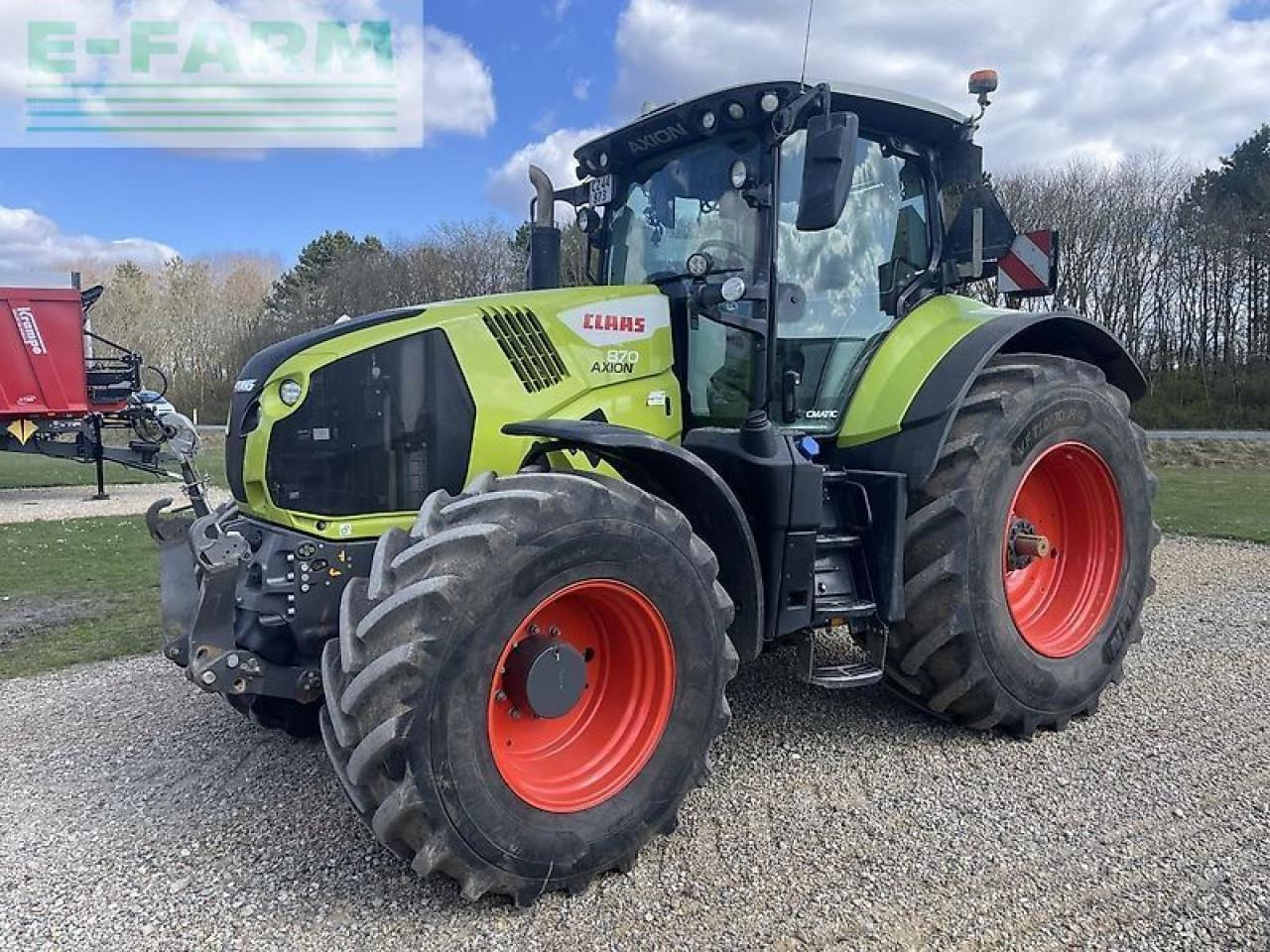 CLAAS axion 870 - Tracteur agricole: photos 1 CLAAS axion 870 - Tracteur agricole: photos 1