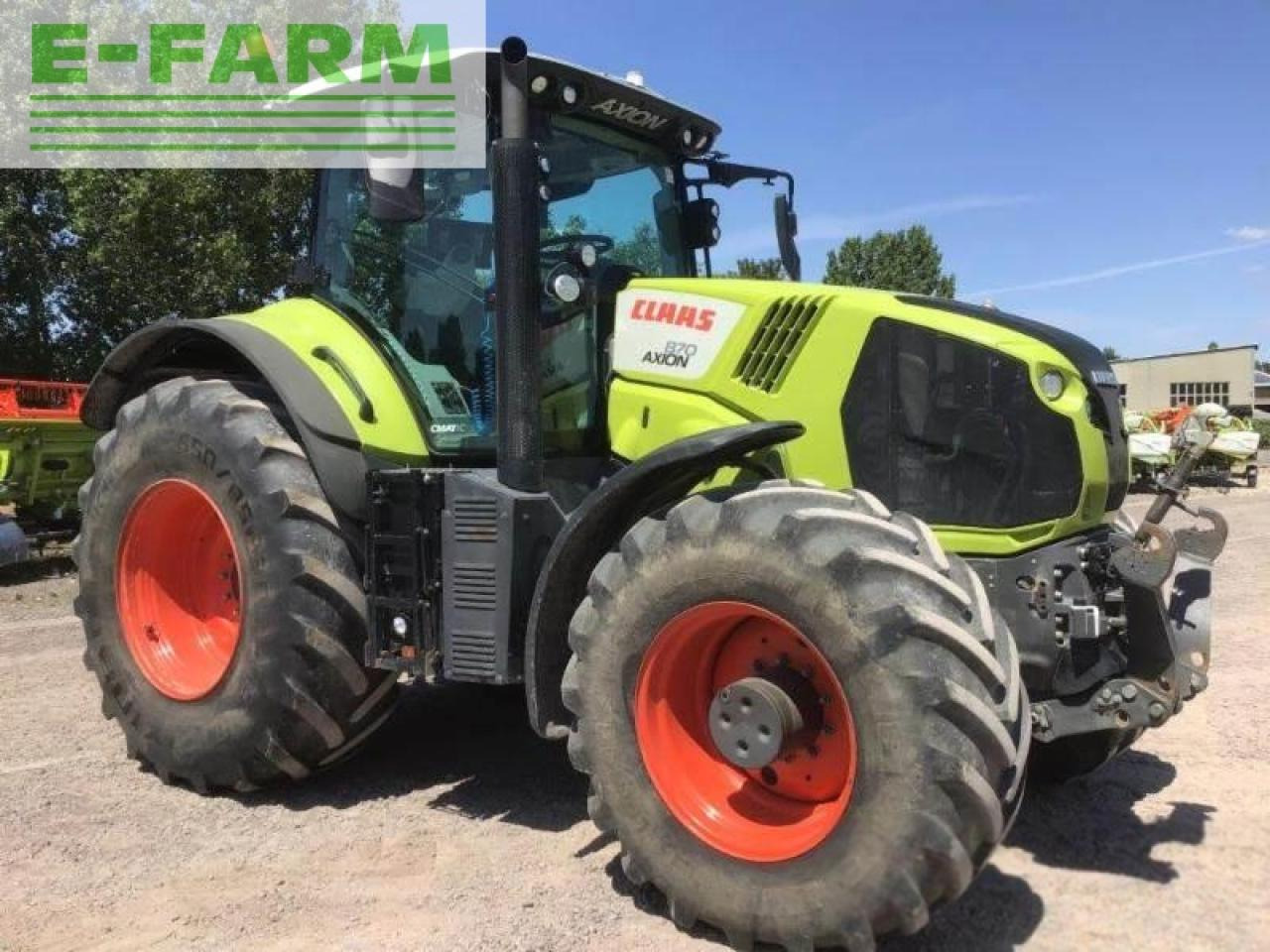 CLAAS axion 870 cmatic CMATIC - Tracteur agricole: photos 3 CLAAS axion 870 cmatic CMATIC - Tracteur agricole: photos 3