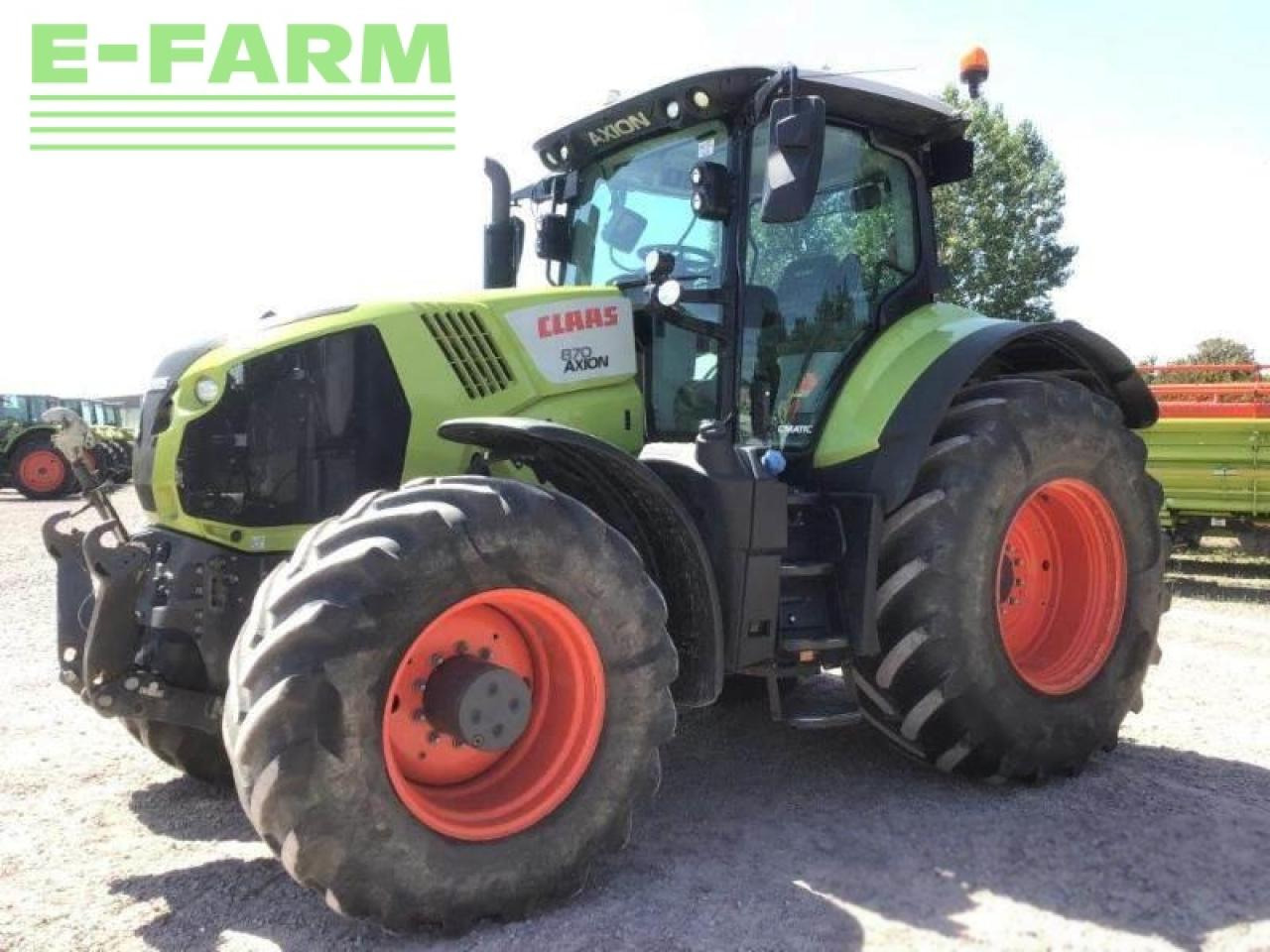 CLAAS axion 870 cmatic CMATIC - Tracteur agricole: photos 1 CLAAS axion 870 cmatic CMATIC - Tracteur agricole: photos 1