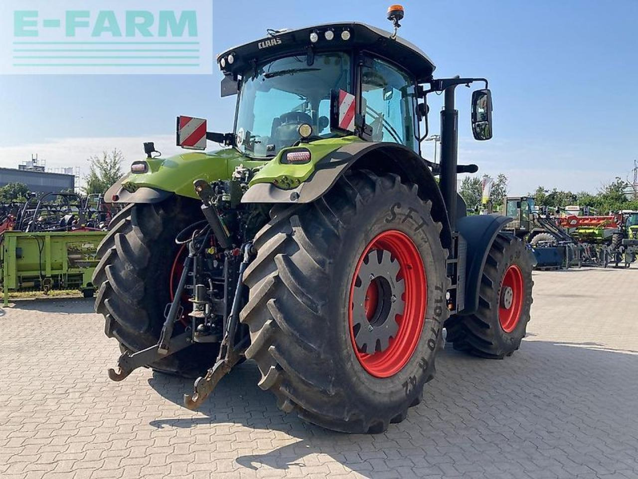 Tracteur agricole CLAAS axion 870 cmatic CMATIC: photos 6