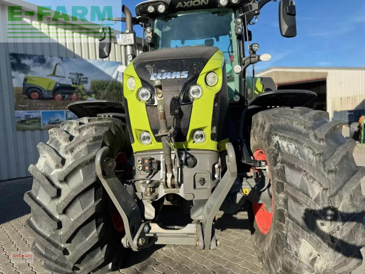 CLAAS axion 870 cmatic cis+ CMATIC CIS+ - Tracteur agricole: photos 5 CLAAS axion 870 cmatic cis+ CMATIC CIS+ - Tracteur agricole: photos 5