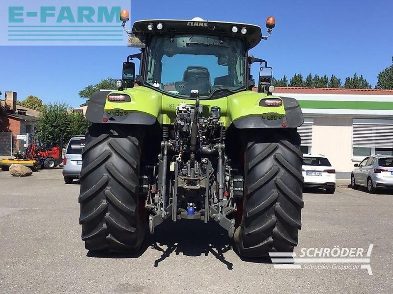 Tracteur agricole CLAAS axion 870 cmatic rtk CMATIC: photos 11