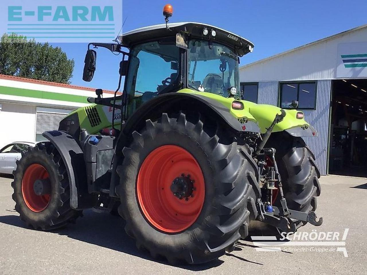 Tracteur agricole CLAAS axion 870 cmatic rtk CMATIC: photos 10