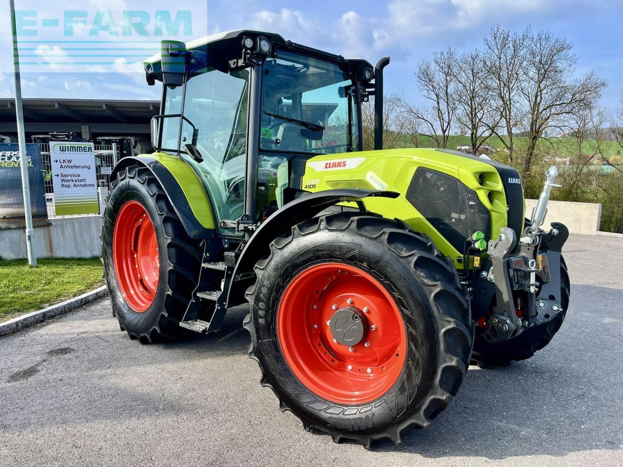 CLAAS axos 3.105 - Tracteur agricole: photos 1 CLAAS axos 3.105 - Tracteur agricole: photos 1