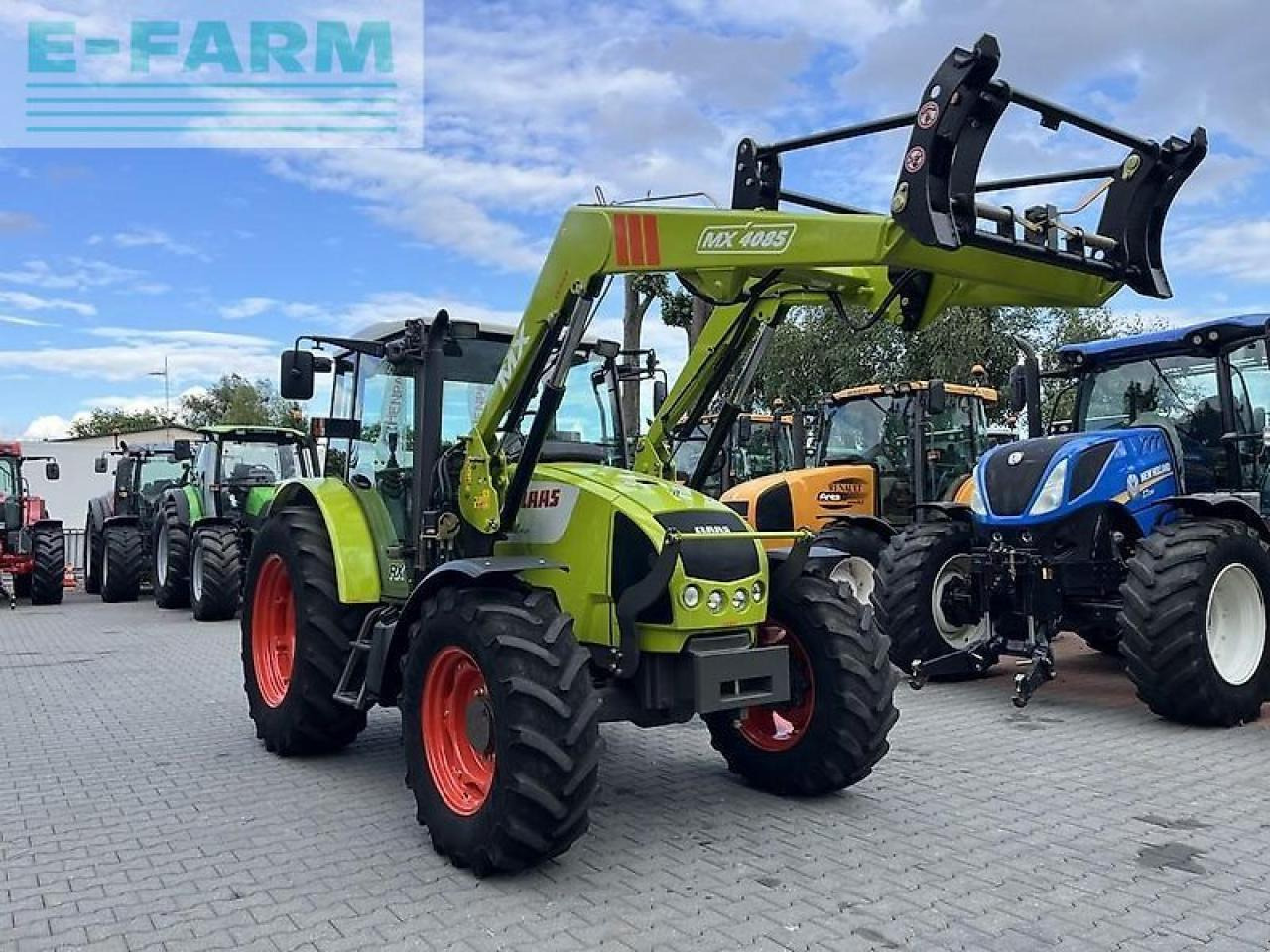CLAAS celtis 446 plus rx + mailleux mx40-85 - Tracteur agricole: photos 3 CLAAS celtis 446 plus rx + mailleux mx40-85 - Tracteur agricole: photos 3