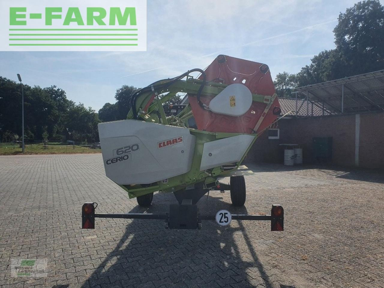 CLAAS cerio 620 - Moissoneuse: photos 4 CLAAS cerio 620 - Moissoneuse: photos 4