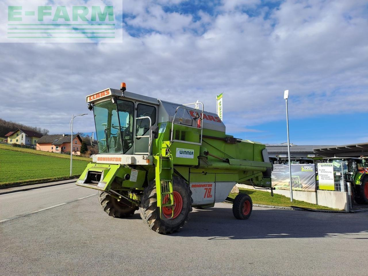 CLAAS dominator 78s - (gebrauchter dominator 78) - Moissonneuse-batteuse: photos 1 CLAAS dominator 78s - (gebrauchter dominator 78) - Moissonneuse-batteuse: photos 1
