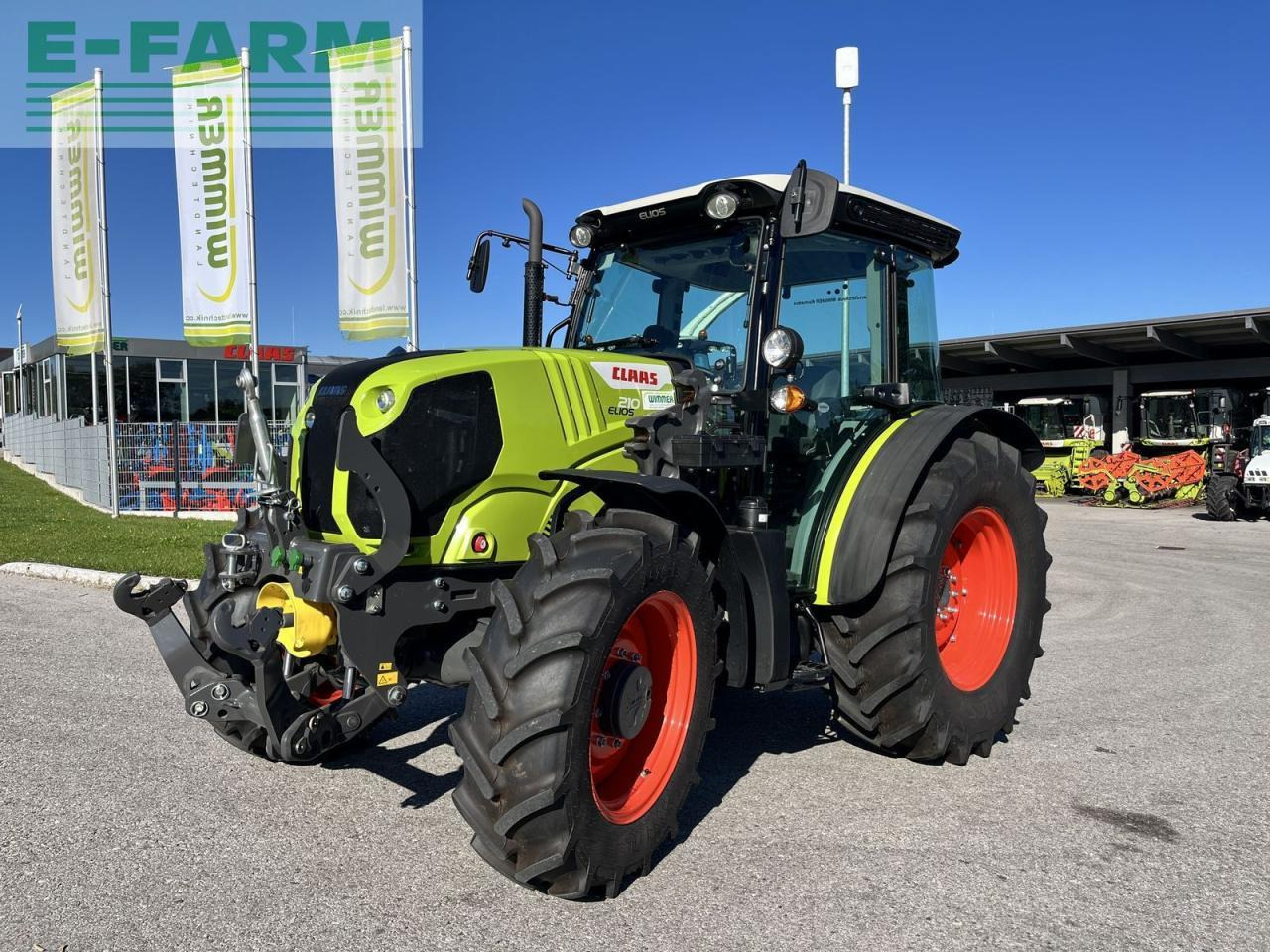 CLAAS elios 210 / lastschalt (gebrauchter elios 200) - Tracteur agricole: photos 2 CLAAS elios 210 / lastschalt (gebrauchter elios 200) - Tracteur agricole: photos 2