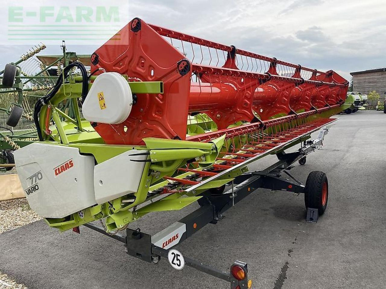 CLAAS getreideschneidwerk v 770 - Moissoneuse: photos 5 CLAAS getreideschneidwerk v 770 - Moissoneuse: photos 5