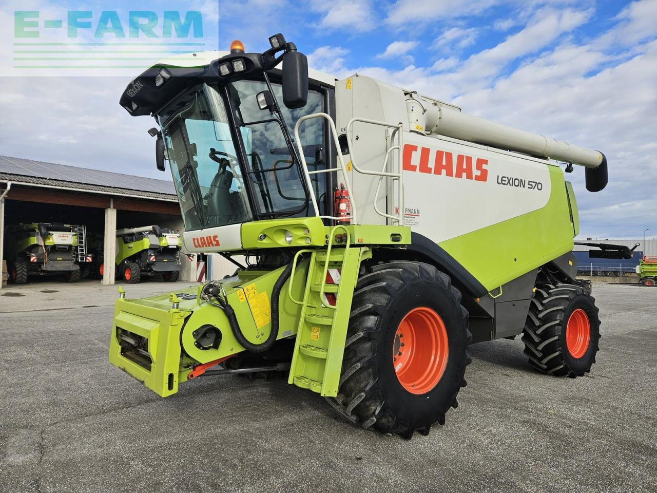 CLAAS lexion 570 - Moissonneuse-batteuse: photos 1 CLAAS lexion 570 - Moissonneuse-batteuse: photos 1