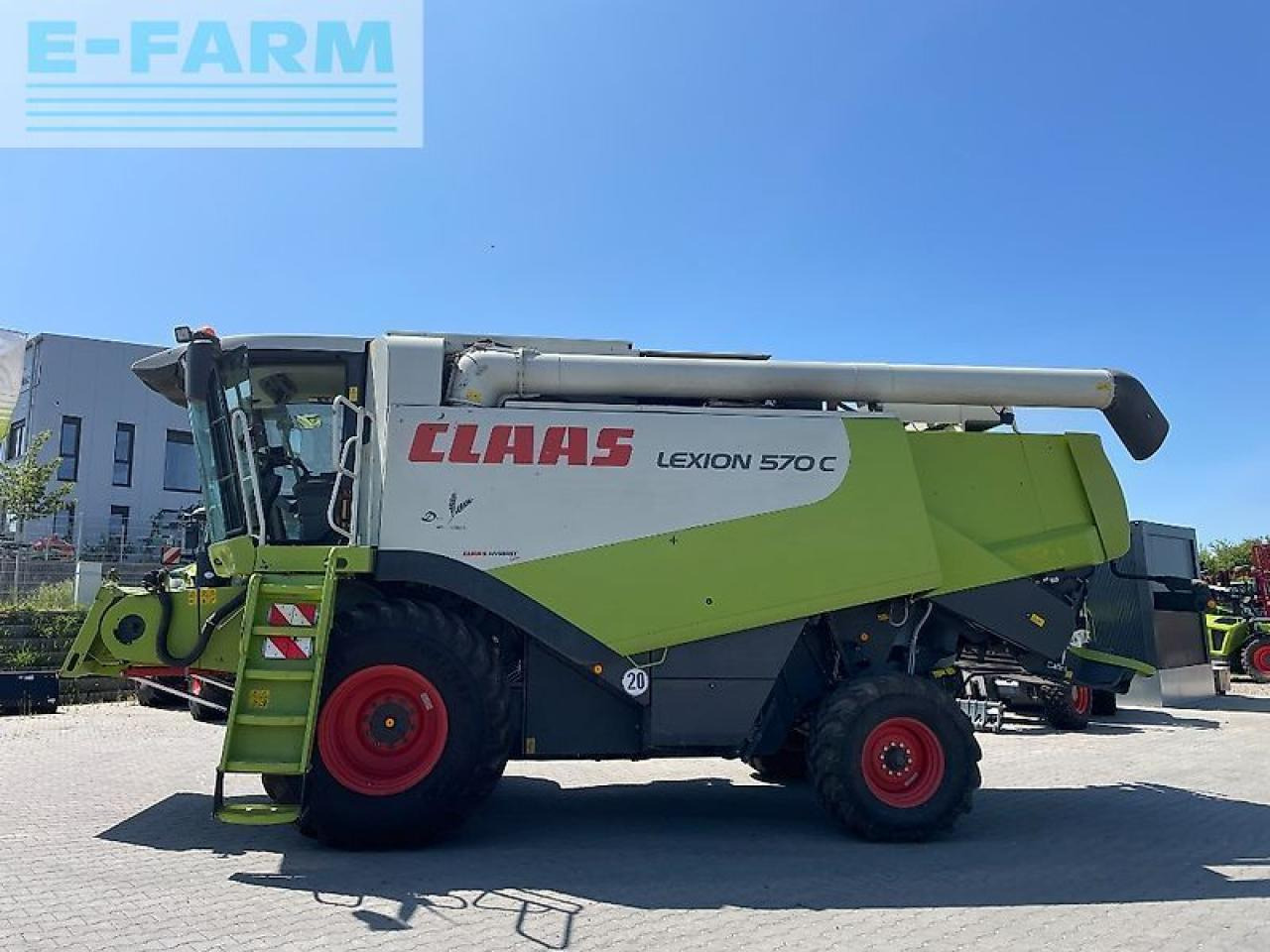 Moissonneuse-batteuse CLAAS lexion 570 c: photos 1