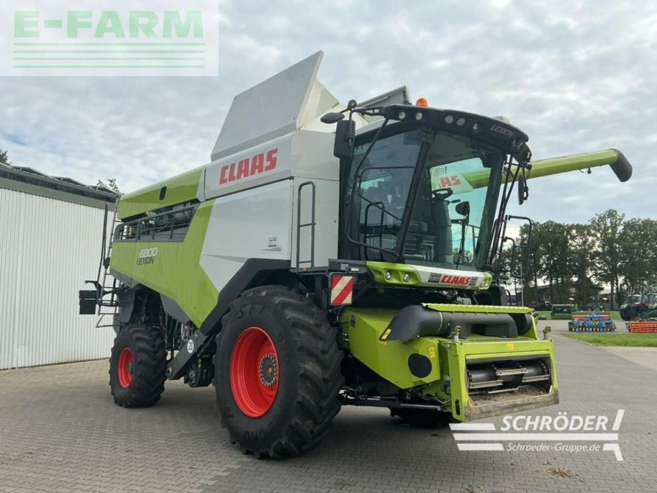 CLAAS lexion 6800 + vario 1080 (inkl. raps) - Moissonneuse-batteuse: photos 3 CLAAS lexion 6800 + vario 1080 (inkl. raps) - Moissonneuse-batteuse: photos 3