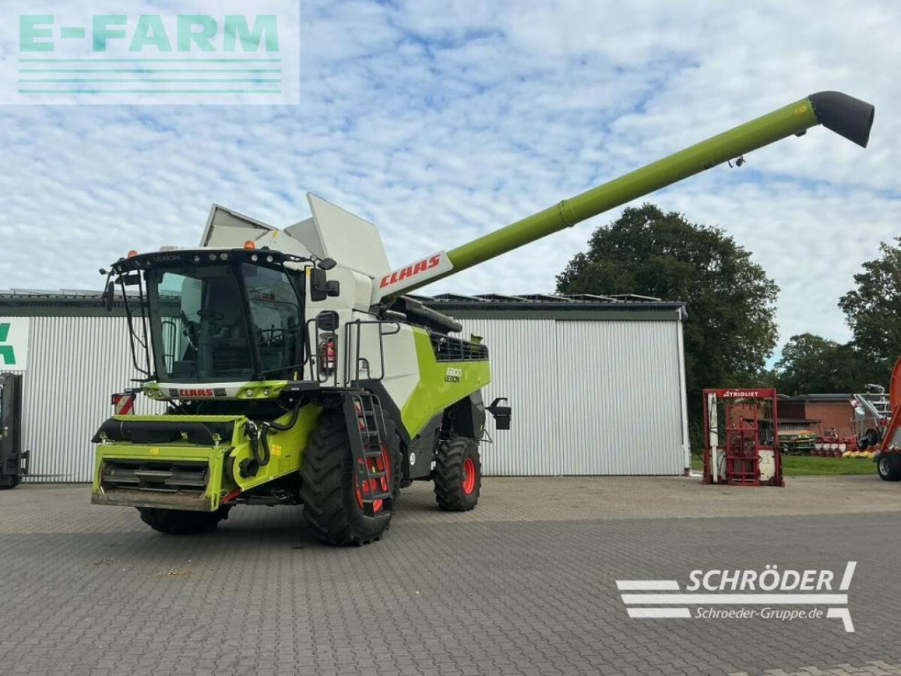 CLAAS lexion 6800 + vario 1080 (inkl. raps) - Moissonneuse-batteuse: photos 1 CLAAS lexion 6800 + vario 1080 (inkl. raps) - Moissonneuse-batteuse: photos 1