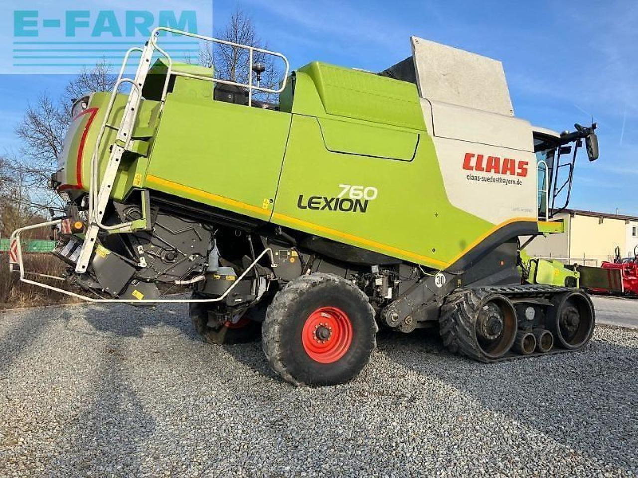 Moissonneuse-batteuse CLAAS lexion 760 tt terra trac: photos 6