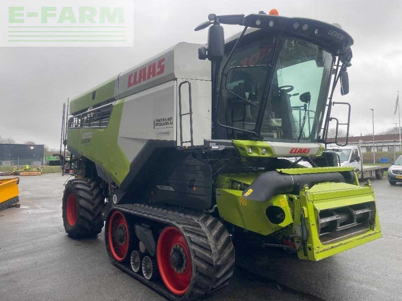 CLAAS lexion 8700 terra trac - Moissonneuse-batteuse: photos 4 CLAAS lexion 8700 terra trac - Moissonneuse-batteuse: photos 4
