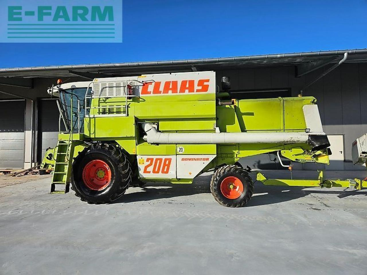 CLAAS mega 208 "gepflegte maschine" inzahlungnahme möglich - Moissonneuse-batteuse: photos 3 CLAAS mega 208 "gepflegte maschine" inzahlungnahme möglich - Moissonneuse-batteuse: photos 3