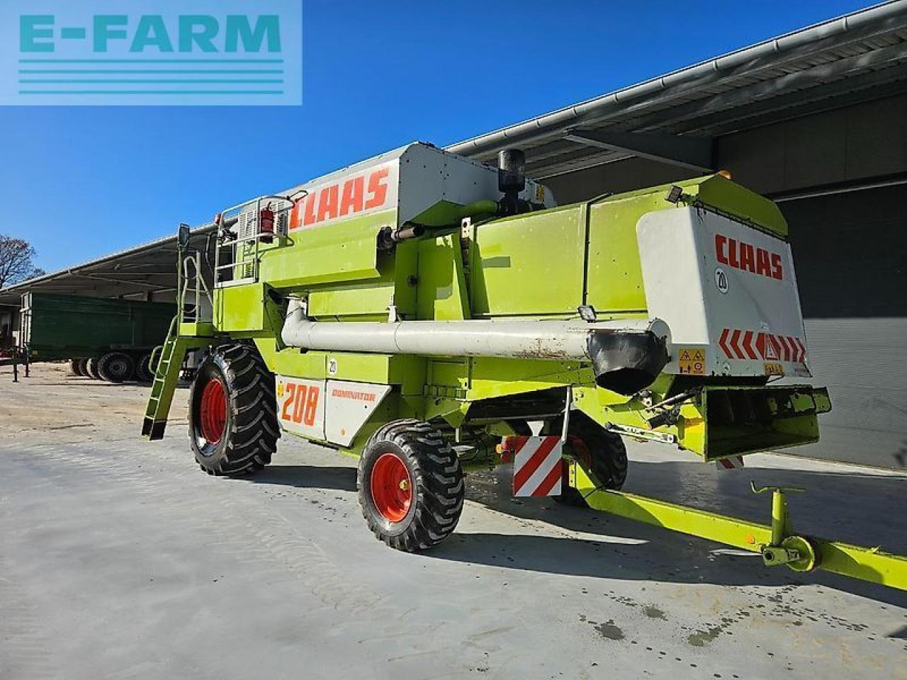 CLAAS mega 208 "gepflegte maschine" inzahlungnahme möglich - Moissonneuse-batteuse: photos 4 CLAAS mega 208 "gepflegte maschine" inzahlungnahme möglich - Moissonneuse-batteuse: photos 4