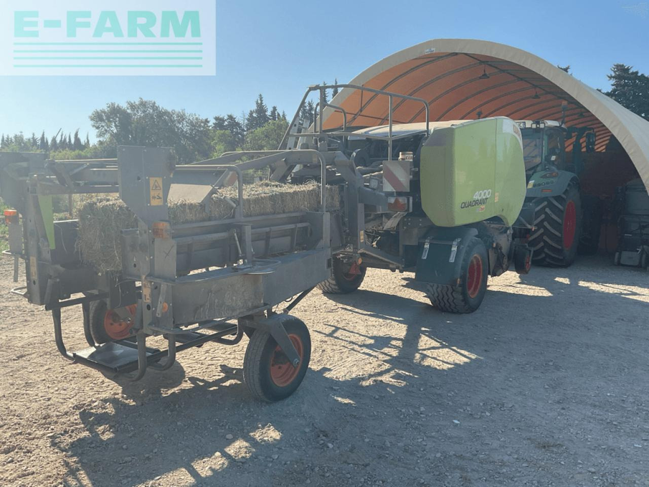 CLAAS quadrant 4000 - Presse à balles cubiques: photos 5 CLAAS quadrant 4000 - Presse à balles cubiques: photos 5
