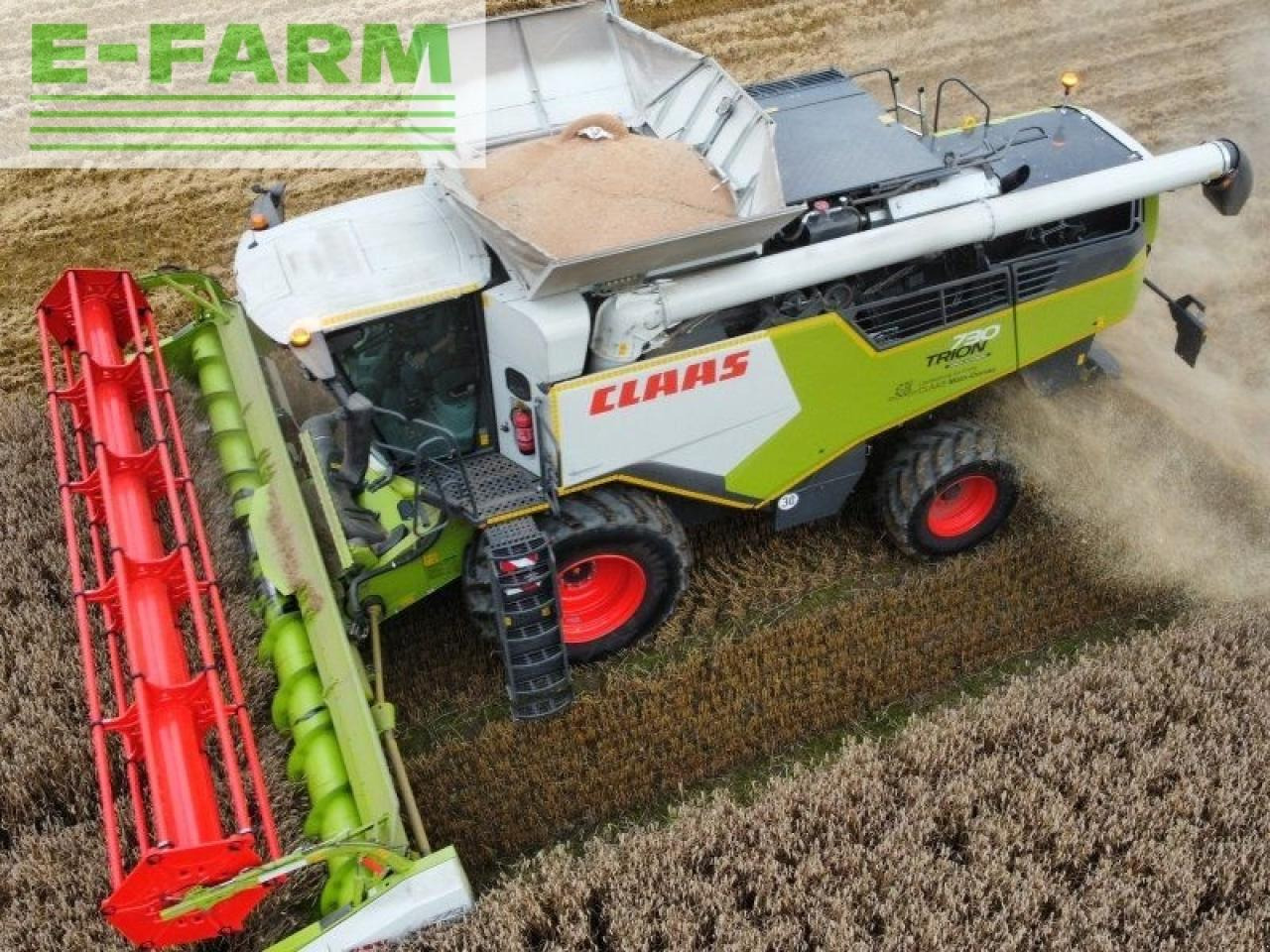 CLAAS trion 730 - Moissonneuse-batteuse: photos 2 CLAAS trion 730 - Moissonneuse-batteuse: photos 2