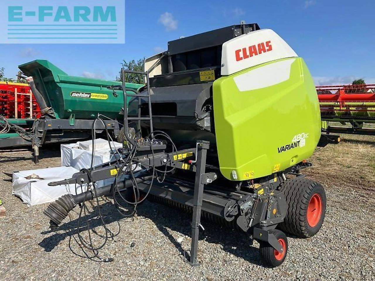 CLAAS variant 480 rc pro - Presse à balles cubiques: photos 1 CLAAS variant 480 rc pro - Presse à balles cubiques: photos 1