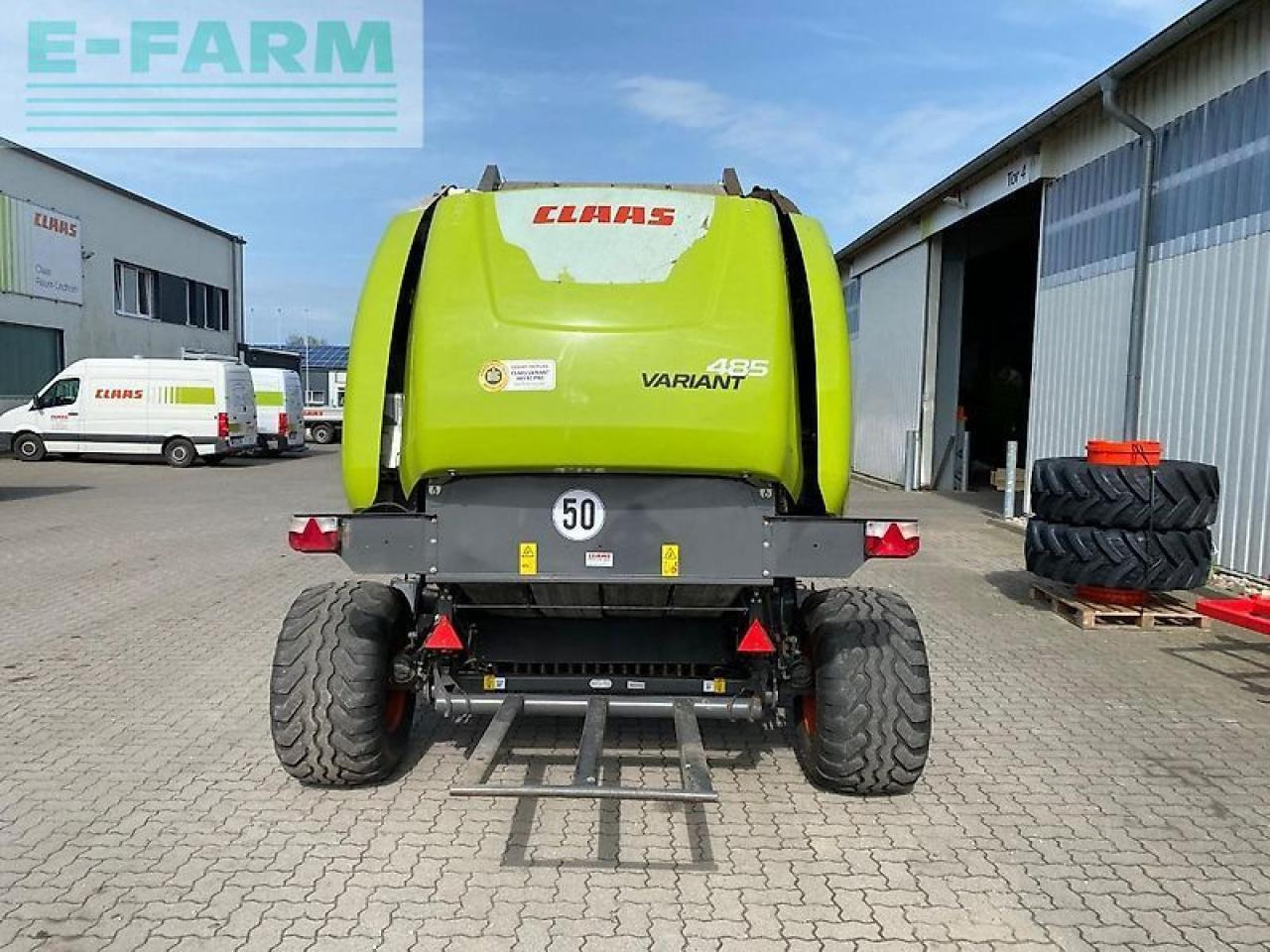CLAAS variant 485 rc - Presse à balles cubiques: photos 3 CLAAS variant 485 rc - Presse à balles cubiques: photos 3