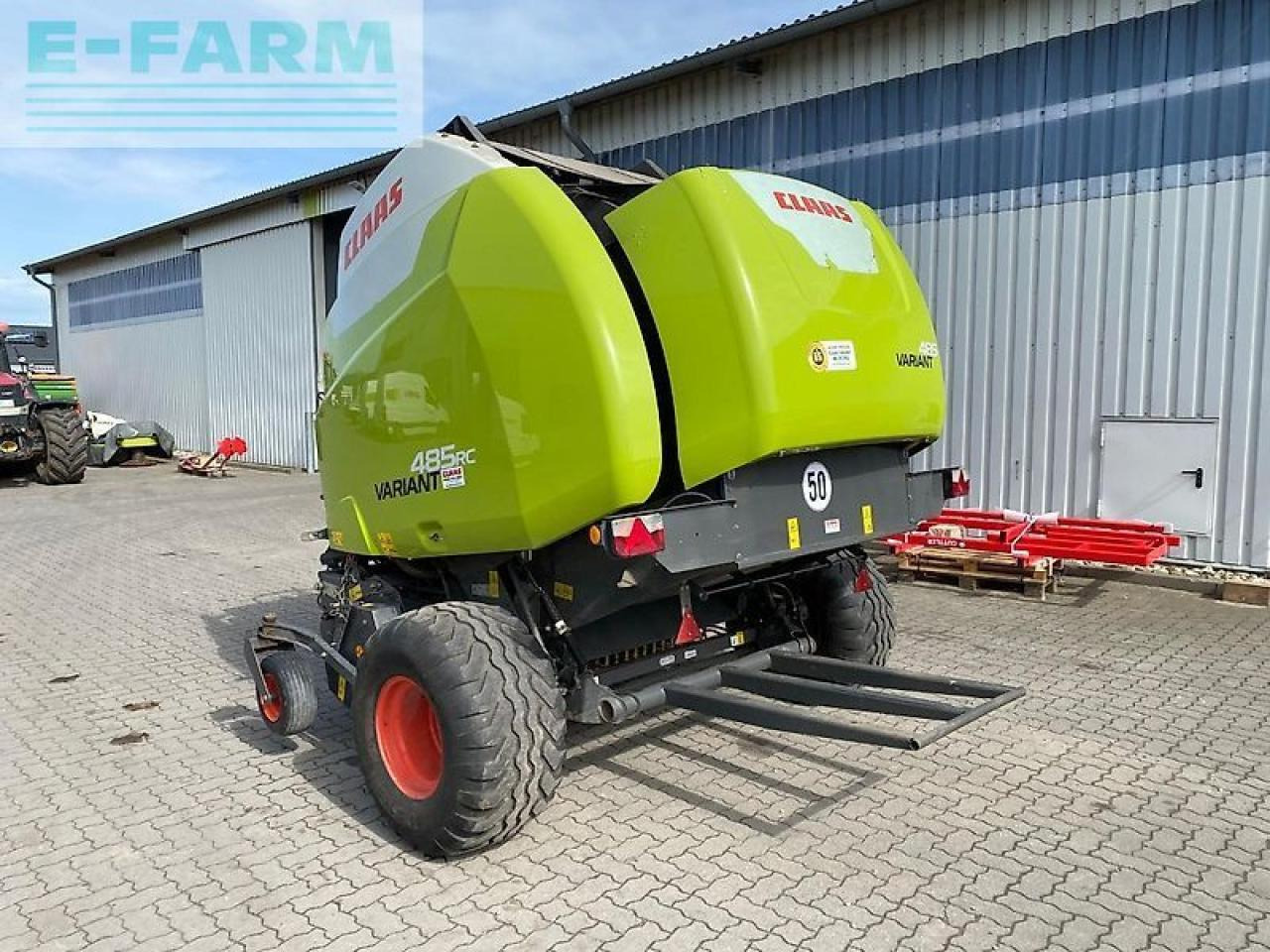 CLAAS variant 485 rc - Presse à balles cubiques: photos 5 CLAAS variant 485 rc - Presse à balles cubiques: photos 5
