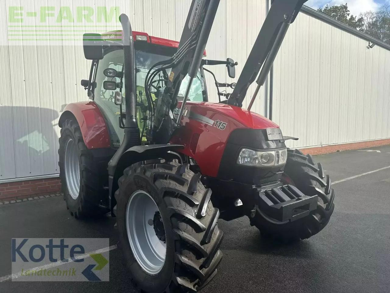 Case-IH maxxum 115 x-line X-LINE - Tracteur agricole: photos 1 Case-IH maxxum 115 x-line X-LINE - Tracteur agricole: photos 1