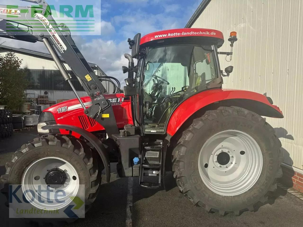 Case-IH maxxum 115 x-line X-LINE - Tracteur agricole: photos 3 Case-IH maxxum 115 x-line X-LINE - Tracteur agricole: photos 3